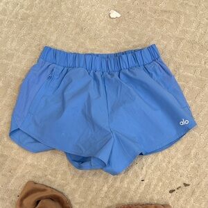 ALO Yoga Women's Vibrant Blue Athletic Shorts